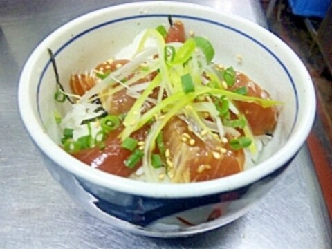 辛くない！！ユッケ丼！